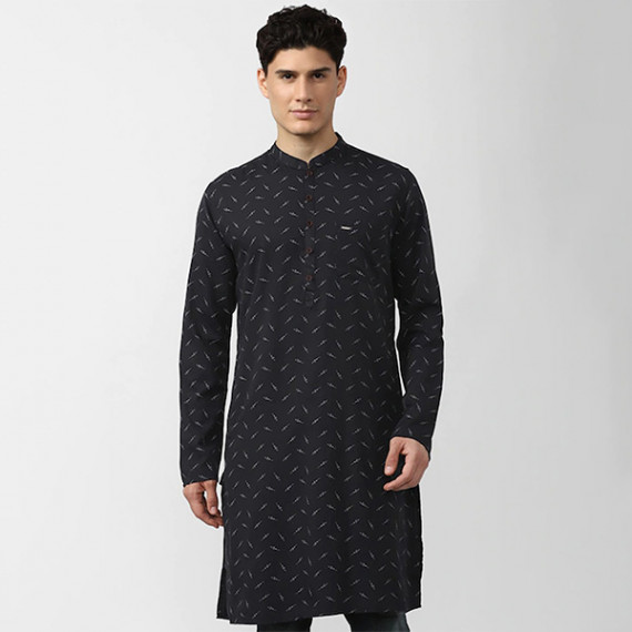 https://www.hypepulse.in/products/men-black-geometric-printed-kurta-1