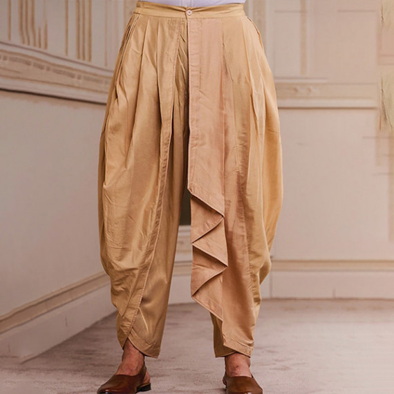 https://www.hypepulse.in/products/men-beige-solid-draped-dhoti-pants