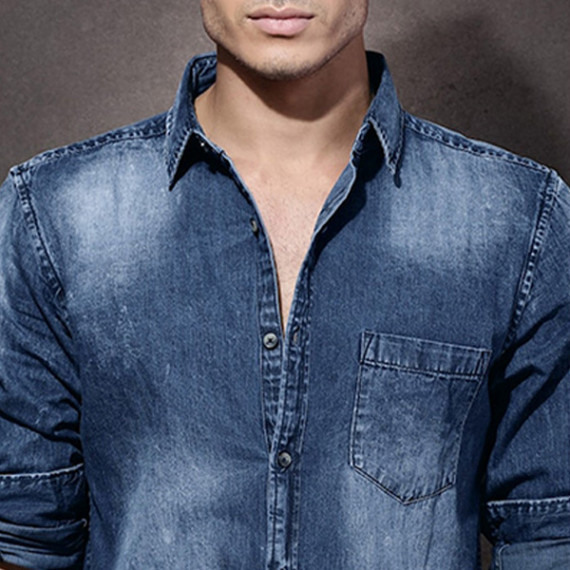 https://www.hypepulse.in/products/men-blue-denim-washed-casual-sustainable-shirt