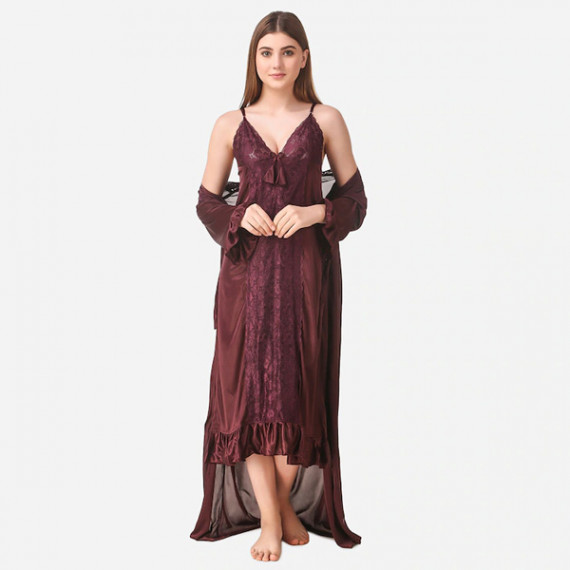 https://www.hypepulse.in/products/brown-maxi-satin-solid-nightwear-set